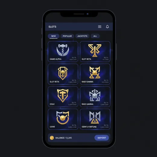 Slots grid view